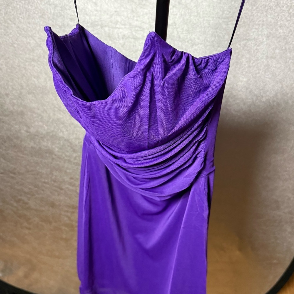 Chic Purple Women's Prom Dress - Picture 2 of 4